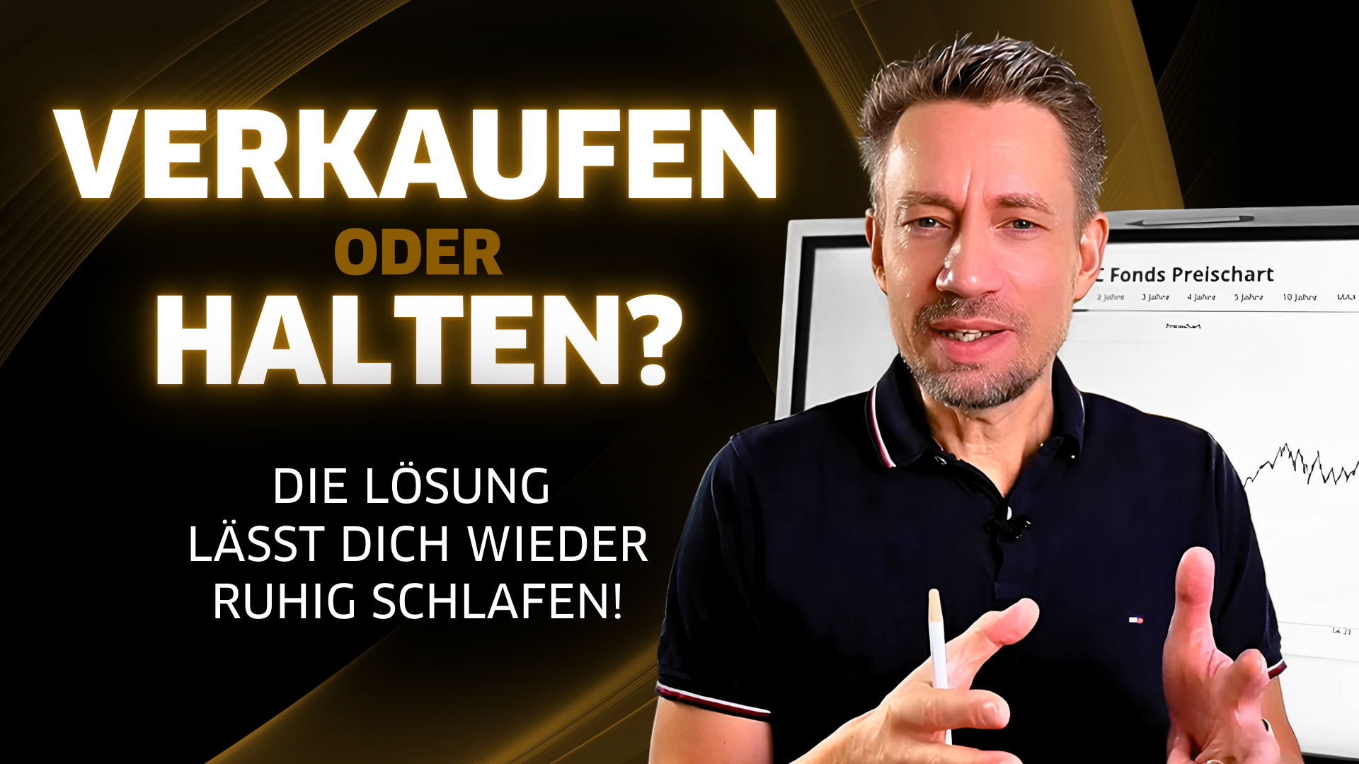 Soll ich meinen Fonds halten oder verkaufen? Die Lösung lässt Dich wieder ruhig schlafen!